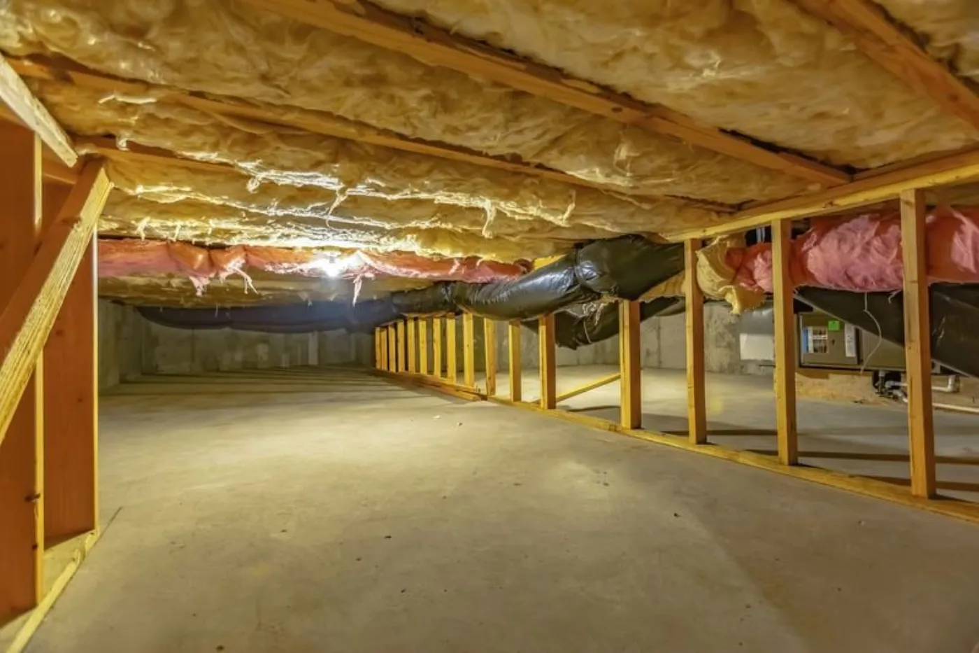 Basement or crawl space