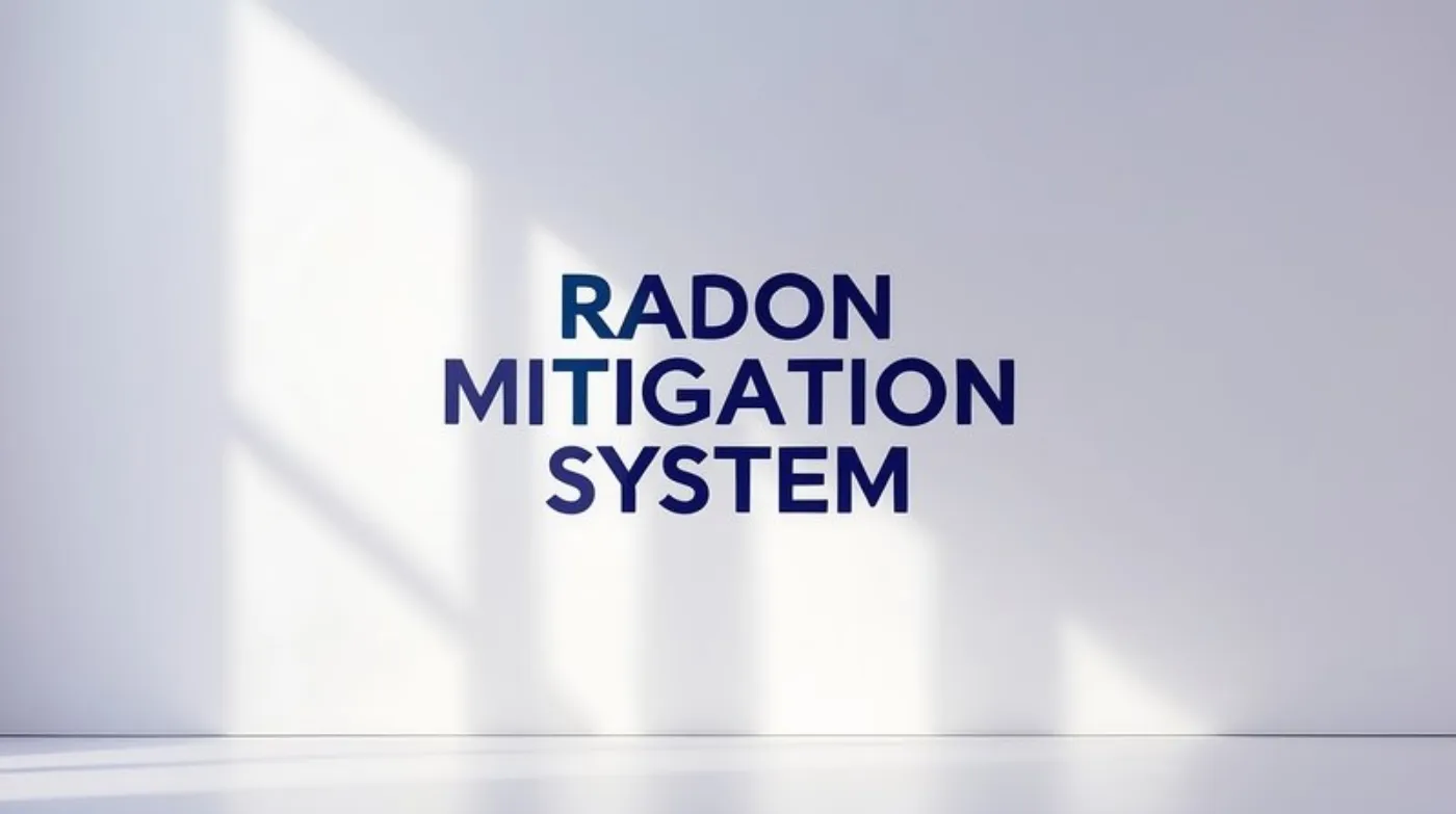 Radon mitigation system