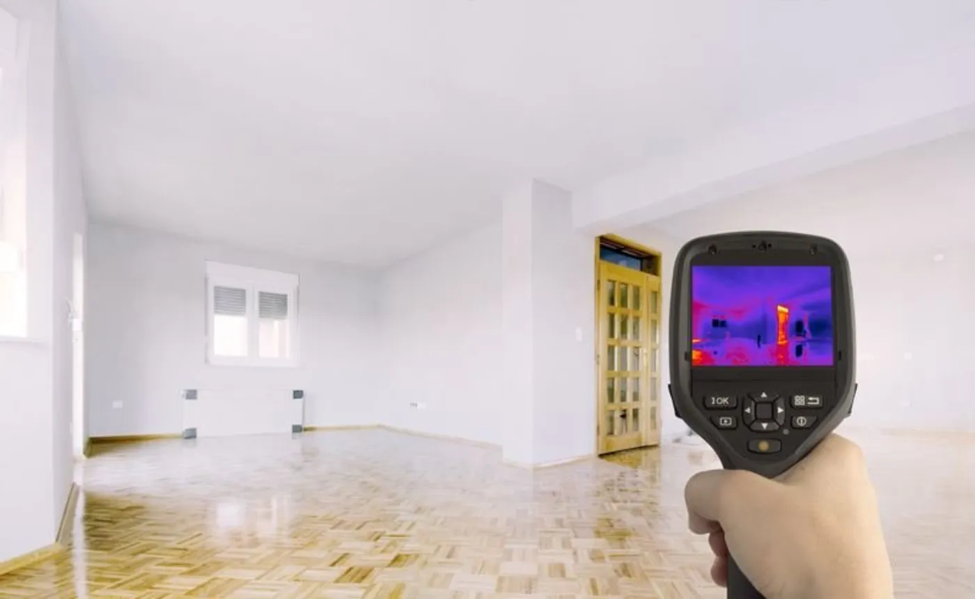 Heat Loss Detection of the House With Infrared Thermal Camera